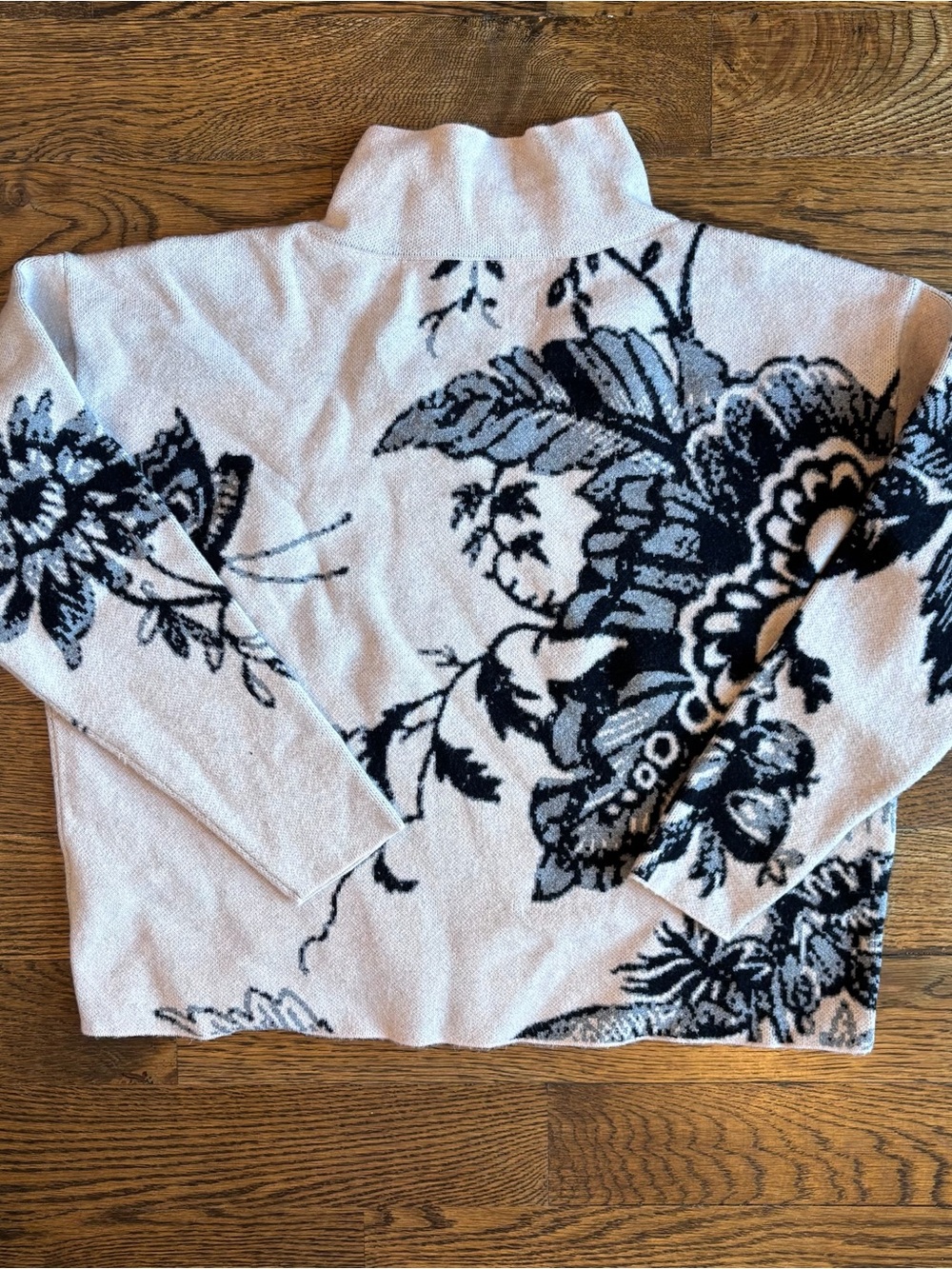 Maeve by Anthropologie Floral Mock Neck Knit Sweater | Women’s XS - Picture 5 of 5